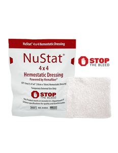 NuStat® 4"X4"  Hemostatic Dressings
