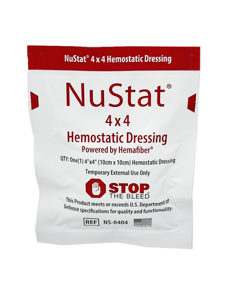 NuStat® 4"X4"  Hemostatic Dressings